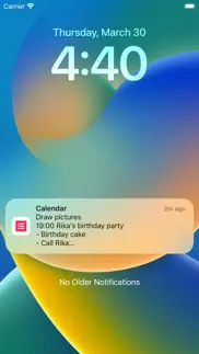 vertical calendar - schedule iphone capturas de pantalla 4