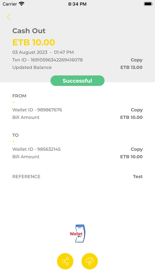 #7. Wallet Birr Agent (iOS) 由: Binget Group