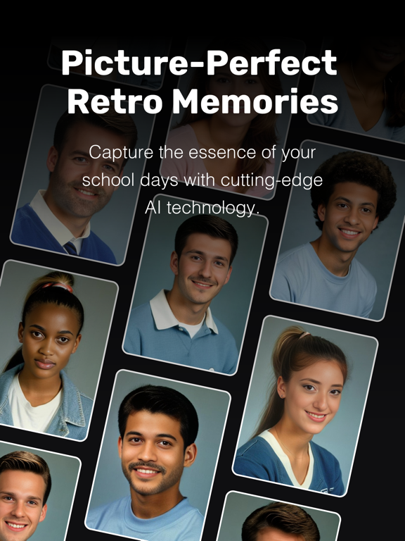 AI Headshot Yearbook Generator Screenshots