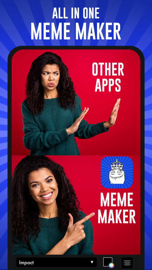 #9. Meme Maker Pro: Meme Editor (iOS) By: Digital Palette LLC
