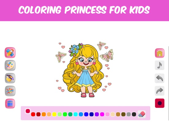 Coloring Princess for Kidsのおすすめ画像5