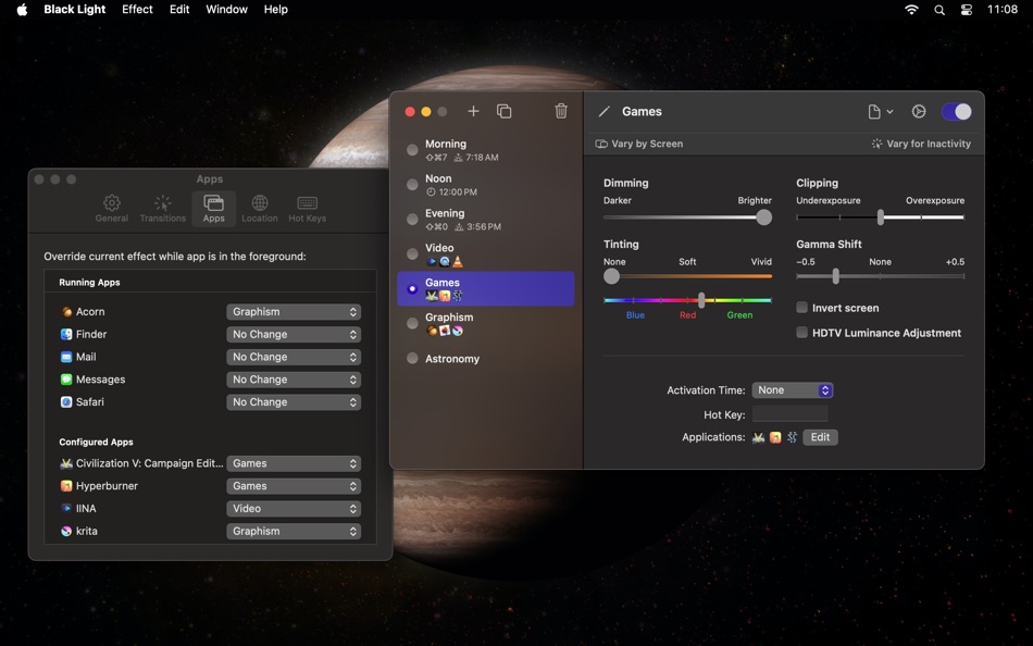 #2. Black Light 3 (macOS) 由: Michel Fortin