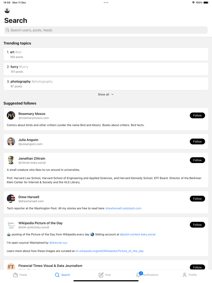 Graysky, a Bluesky client