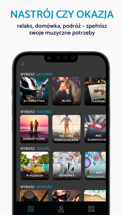 GO ON – Music Home & Active Screenshot