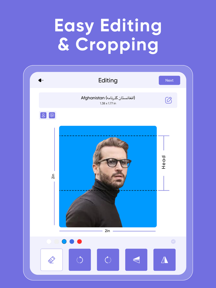Passport Size Photo Maker ۬