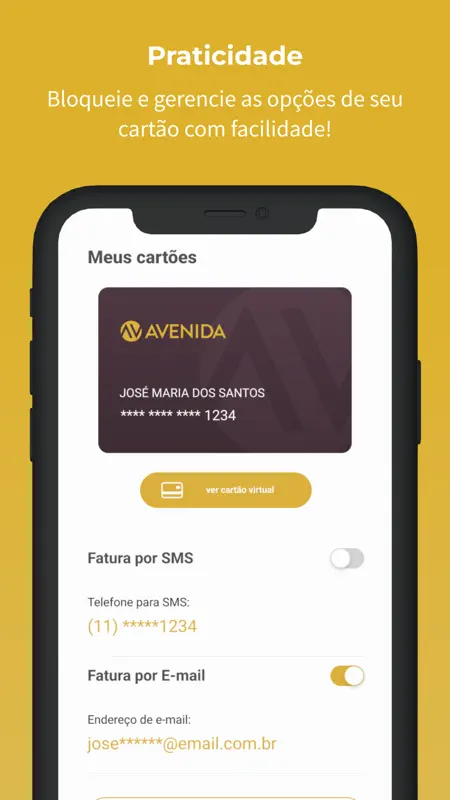 Cartão Lojas Avenida screenshot 2 of 5