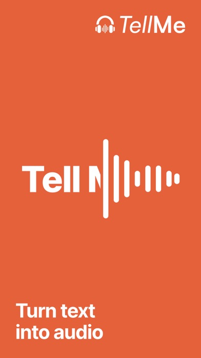 Tell Me - Turn text to audioのおすすめ画像1