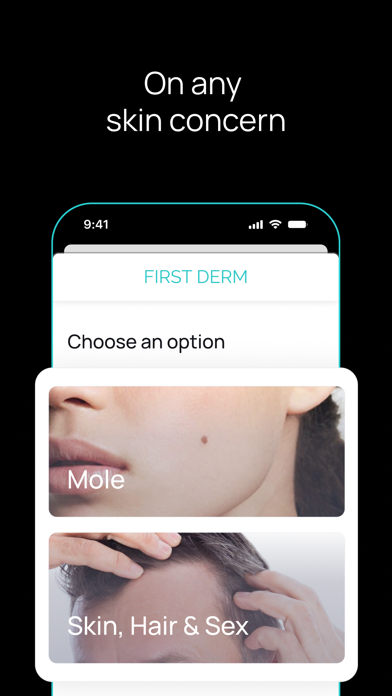 First Derm Online Dermatology Screenshot