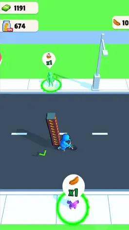 Game screenshot Food Delivery Dash apk