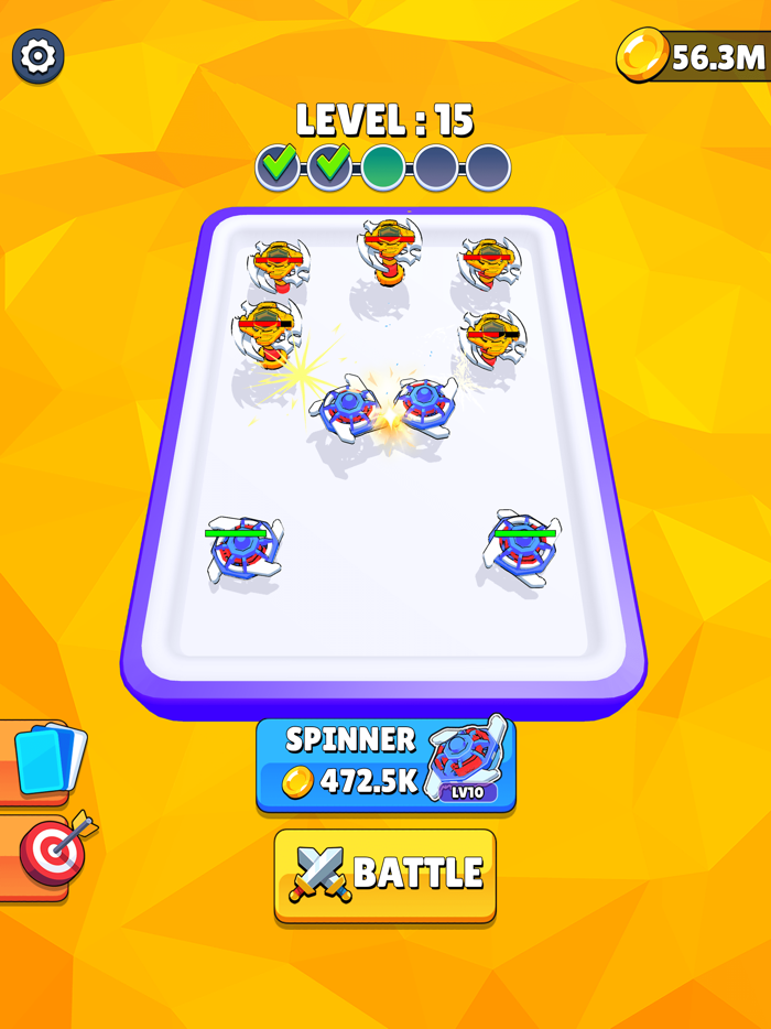 Spinner Battle Merge Master