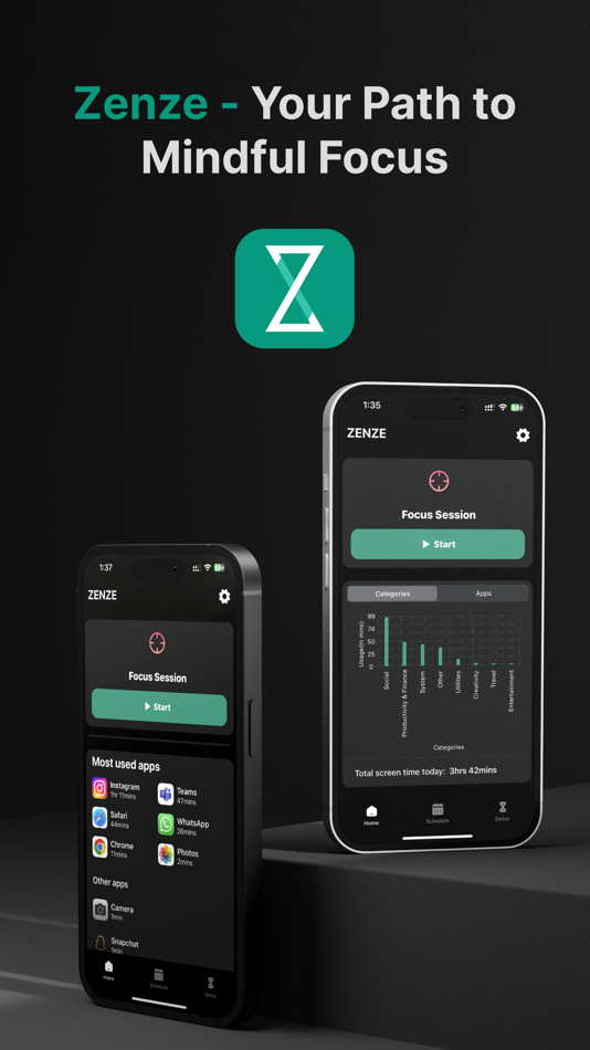 Reduce Time on Phone: Zenze - 2.27 - (iOS)