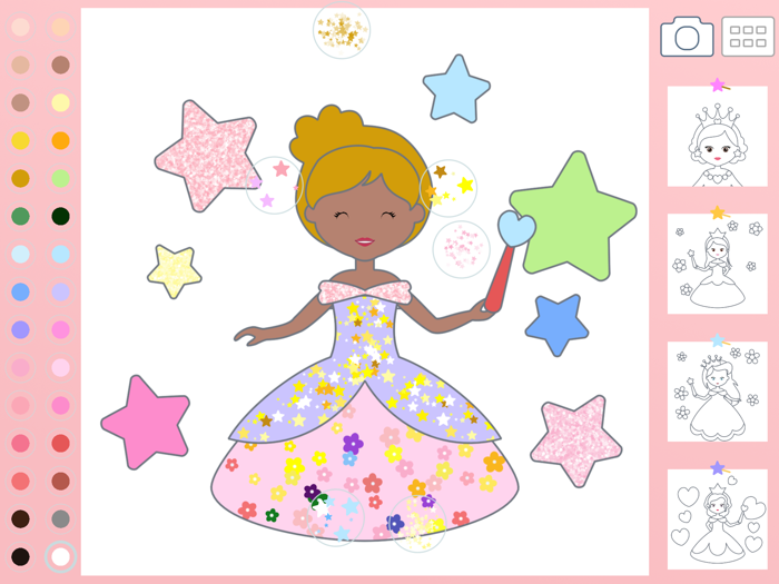 Princess Coloring Kid Toddler