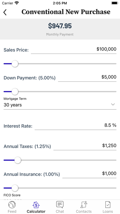 Vybe Mortgage Screenshot