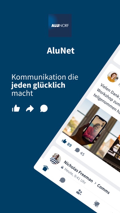 Screenshot #1 pour AluNet
