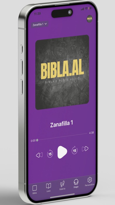 Bibla Shqip - bibla.al Screenshot