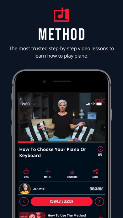 Pianote: The Piano Lessons App Screenshot