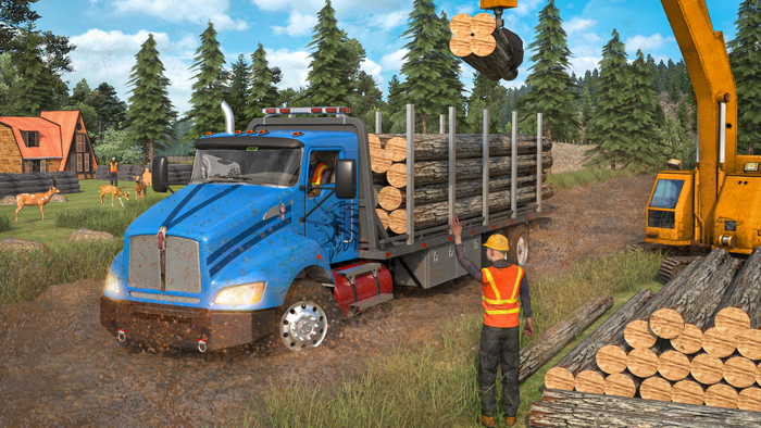 Mud Truck Simulator Games 3D