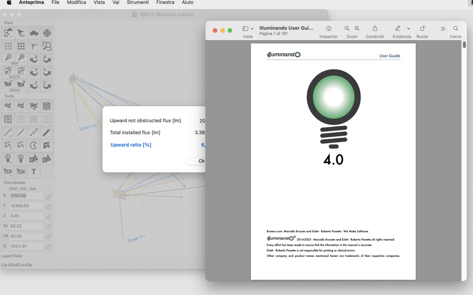 #7. Illuminando 4 (macOS) Podle: Marcello Brocato