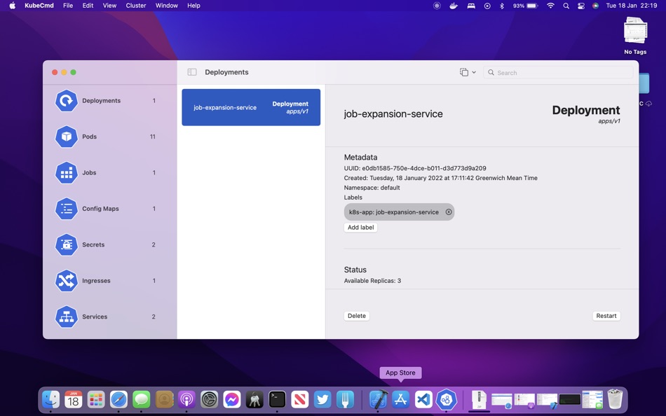 #3. KubeCmd (macOS) 由: Thomas Horrobin