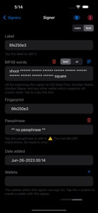 FN - Bitcoin Core screenshot #8 for iPhone