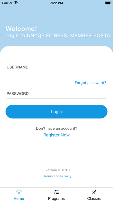 UNYQE FITNESS: MEMBER PORTAL Screenshot 1 - AppWisp.com UNYQE FITNESS: MEMBER PORTAL Screenshot 1 - AppWisp.com