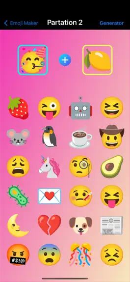 Game screenshot StickerMaker: MixEmoji hack