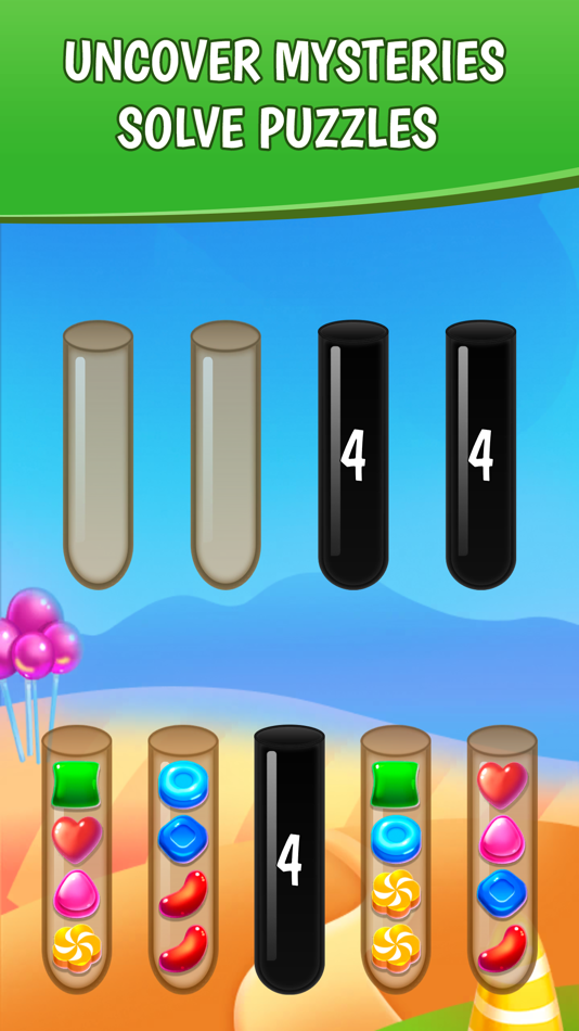 #4. Secret Tube Color Sort Puzzle (iOS) By: Stefan Ciprian Ciobotaru