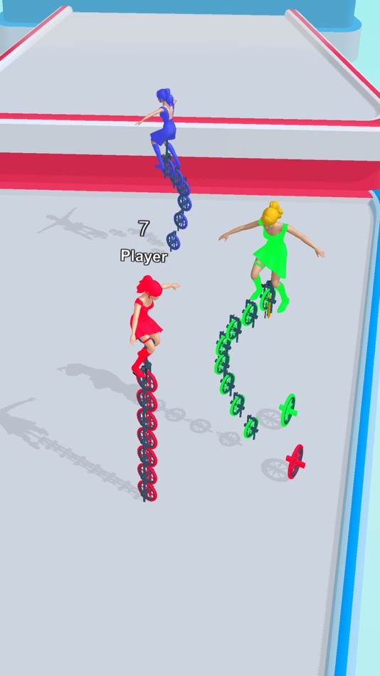 #2. Wheel Stack Race (iOS) 由: Seher Anwar