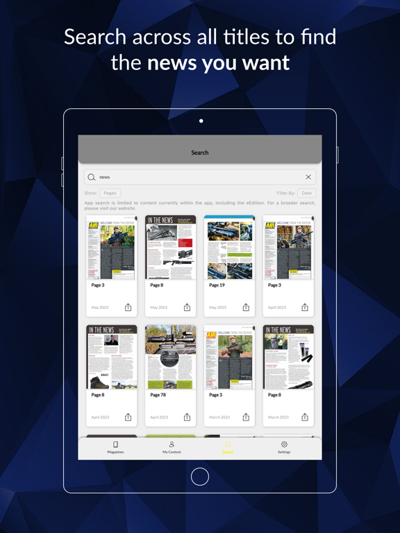 Air Gunner Magazine iPad app afbeelding 4