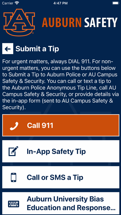 Auburn Safety Screenshot