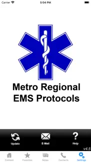 metro regional ems protocols iphone screenshot 1