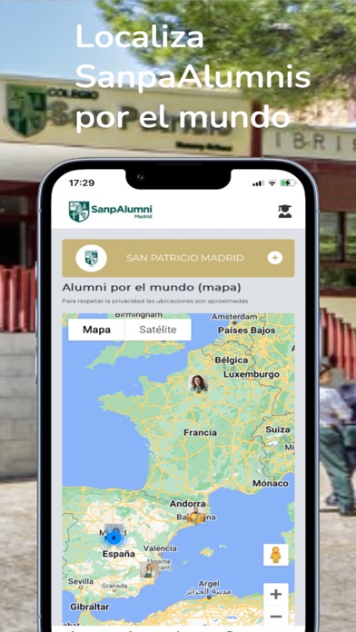 SanpAlumni Madrid Screenshot