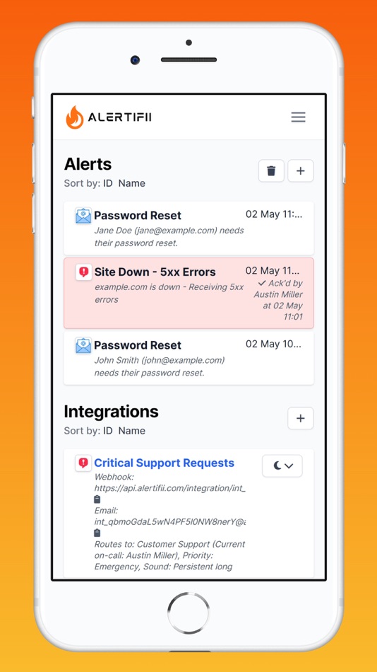 #2. Alertifii (iOS) 게시자: PagerTree LLC