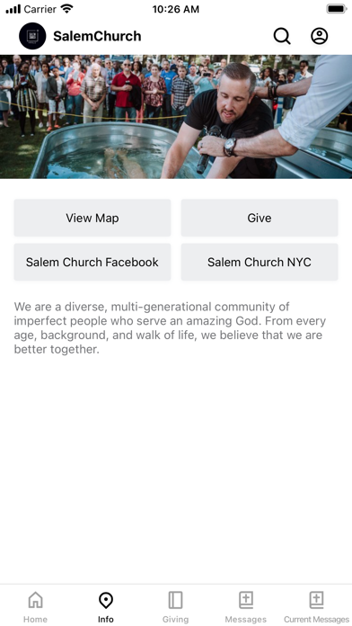 Salem Church Screenshot
