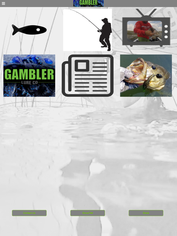 Gambler Lures iPad screenshot 1 - Business app