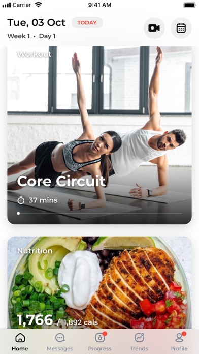 NewBe Fitness AND Nutrition Screenshot