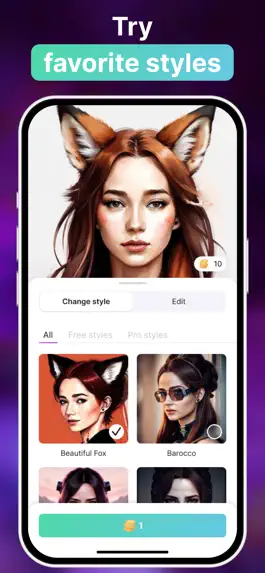 Game screenshot FABULA: AI Avatar Generator apk