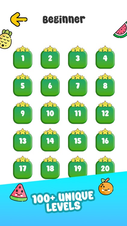 Watermelon Sort Fruits Puzzle