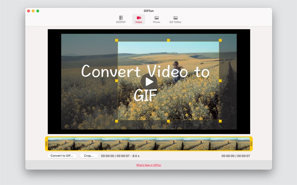 GIFfun - Video,Photos to GIF - 9.8.7 - (macOS)