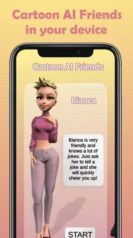 Game screenshot Cartoon AI Friends mod apk