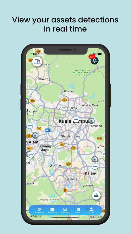 #2. Smart Surveillance System (iOS) 由: Projek Lintasan Kota Holdings Sdn Bhd