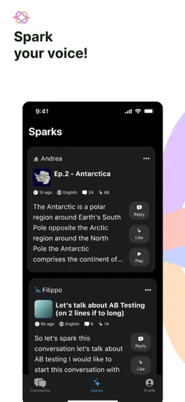 Game screenshot Sparklip - Give Voice to Ideas mod apk