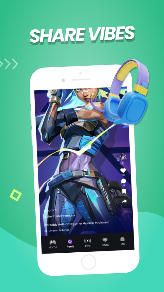 #5. eBuddz: Team Up, Play & Earn (iOS) 由: Codopia.io OU
