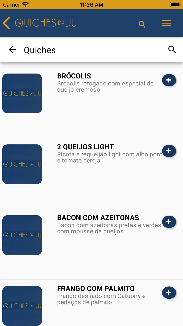 Quiches da Ju
