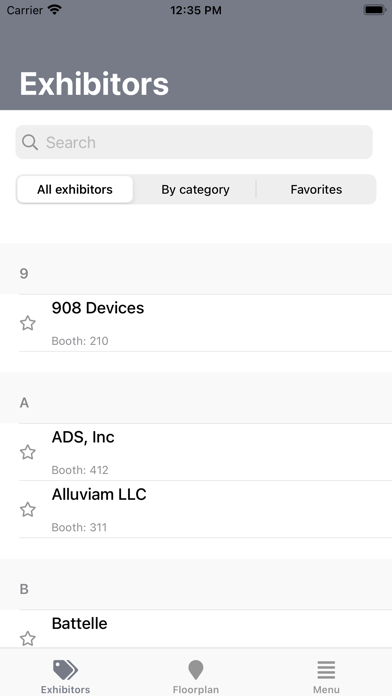 App screenshot