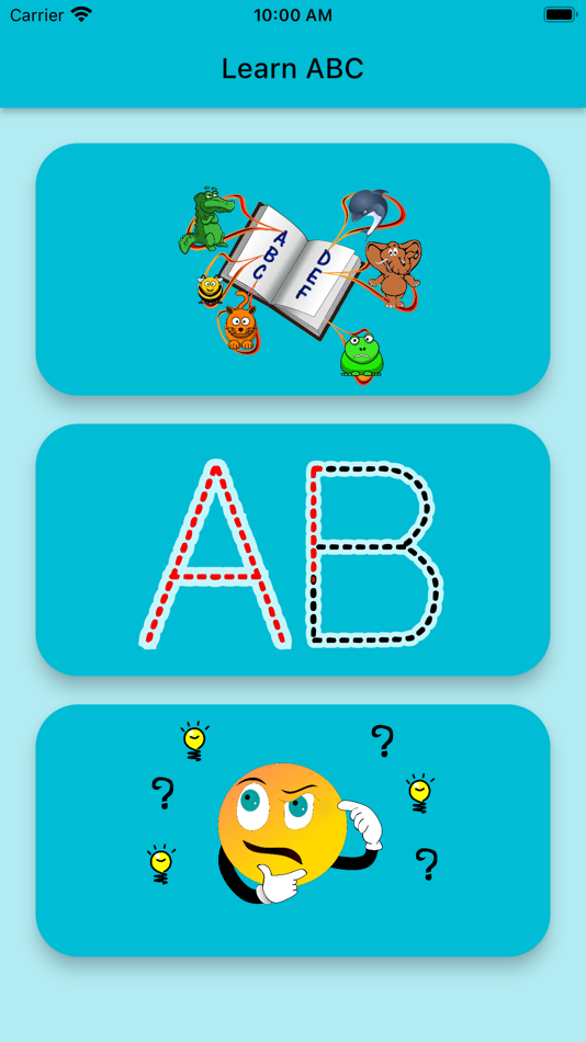 #1. Letters to Learn - English ABC (iOS) Podle: Hamdy Montaser