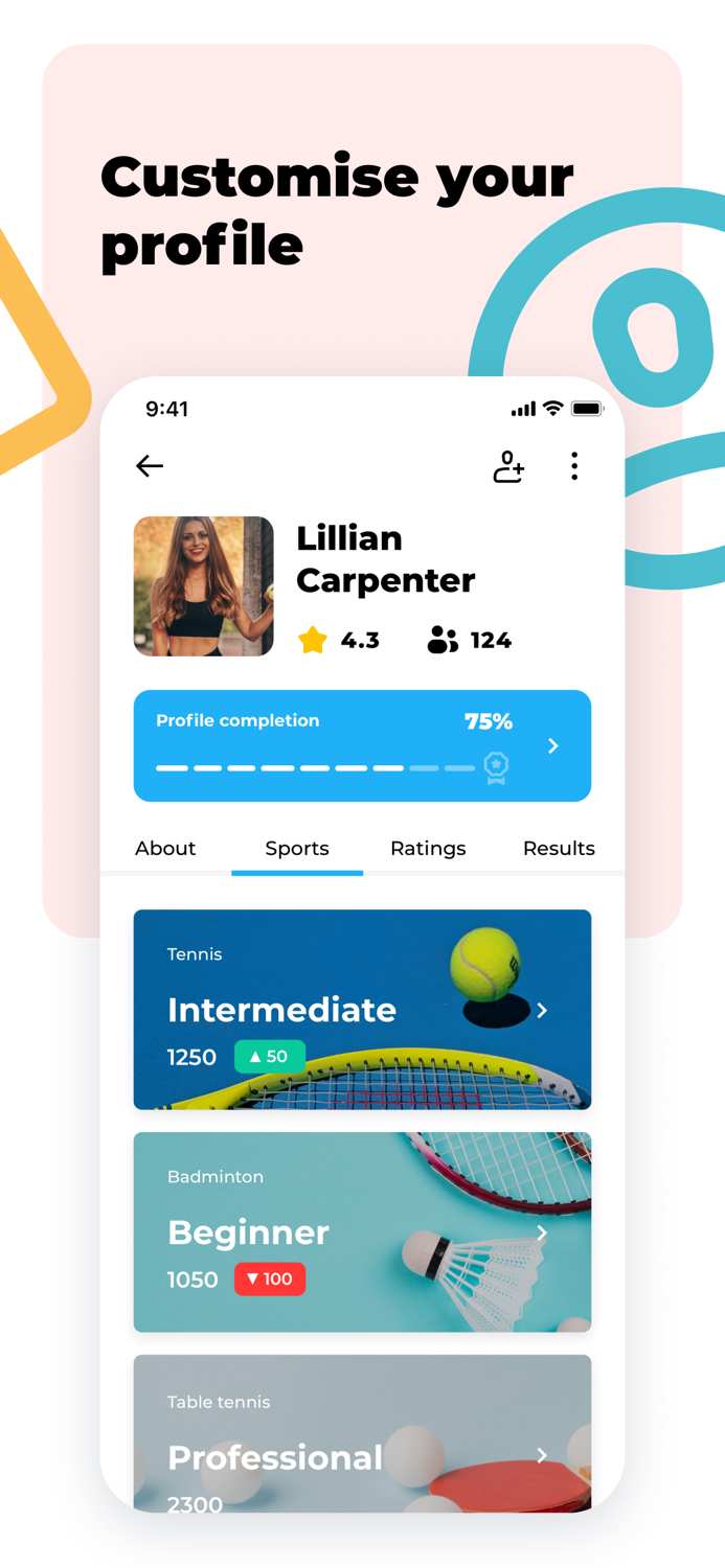 RacketPal Find Sport Partners
