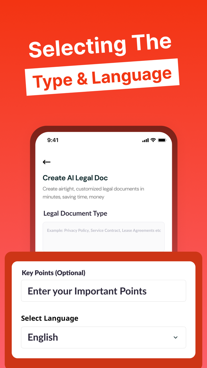 AI Legal Documents Generator