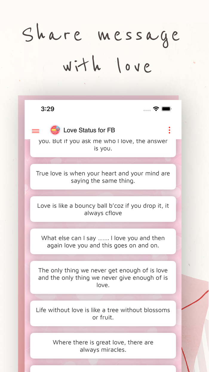 Love Messages - 1000 messages