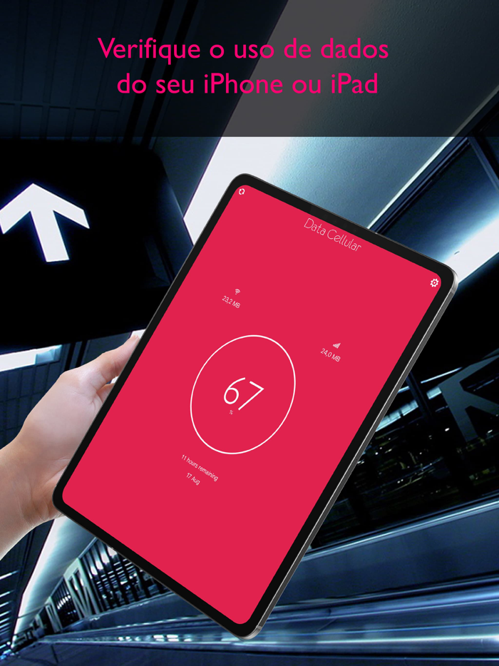Contador de celular de dados